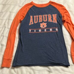 Kids Long Sleeve Shirt - Blue and Orange